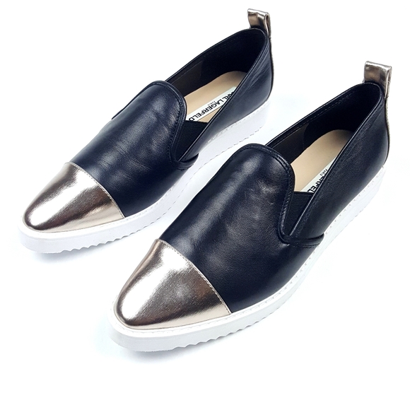 karl lagerfeld cler slip on sneaker